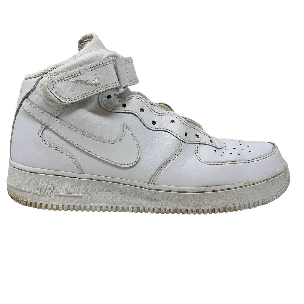 Nike Men's Air Force One White/White Mid 07 - 11